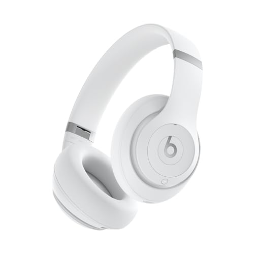 Beats Studio Pro – Komplett Kabellose Bluetooth Noise Cancelling Kopfhörer – Personalisiertes 3D Audio, USB-C verlustfreies Audio, Apple & Android Kompatibilität – Mattweiß
