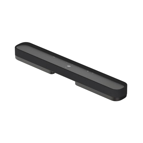 Sennheiser AMBEO Soundbar Mini – Immersives 3D-Audio für Fernsehen, Filme und Musik – Kompaktes Gerät mit leistungsstarken adaptiven Funktionen und vielseitigen Verbindungsmöglichkeiten
