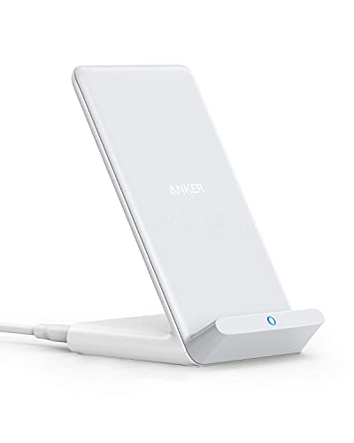 Anker 313 Induktive Ladestation, Qi-Zertifiziert, Für iPhone 16/15/14/13/12/11, SE 2020, XR, 10W Schnellladen für Galaxy S24 (Ohne Netzteil)