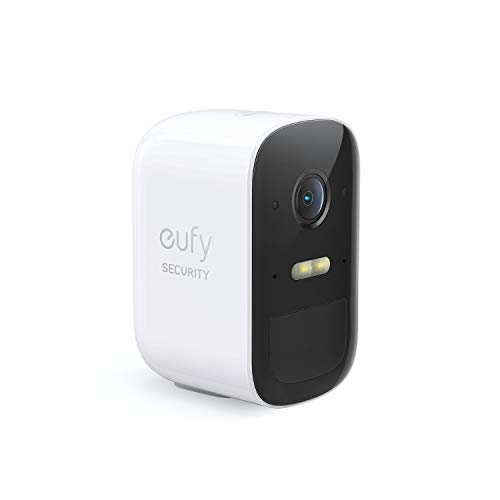 eufy Security eufyCam 2C, zusätzliche kabellose Sicherheitskamera, für HomeBase 2, 180 Tage Akkulaufzeit, HD Übertragung mit 1080p, ohne monatliche Gebühren