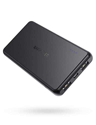 RAVPower 26800mAh Powerbank USB C, High-Speed Externer Akku mit Zwei Eingänge, 5,4A Ausgang Handy Ladegerät für iPhone XS Max/XR / 8 / iPhone 8 Plus/iPhone X, iPad, Galaxy S8 / S9, MacBook usw