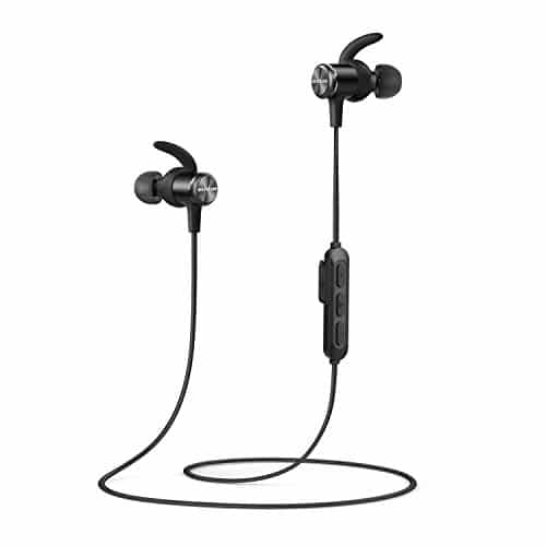 Soundcore Spirit Bluetooth Kopfhörer, In Ear Kabellose Kopfhörer mit 8 Stunden Akkulaufzeit, IPX7 SweatGuard Technologie, für Sport und Workout (Schwarz)