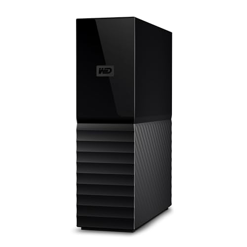 WD My Book 12 TB USB 3.0 Desktop-Festplatte mit Passwortschutz (Desktop-Speicher, Sicherungssoftware, Hardwareverschlüsselung, SuperSpeed USB)