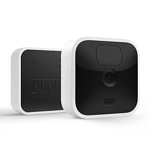Blink Indoor – kabellose HD-Sicherheitskamera mit zwei Jahren Batterielaufzeit, Bewegungserfassung und Zwei-Wege-Audio, funktioniert mit Alexa | System mit einer Kamera
