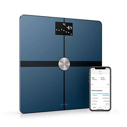 Withings / Nokia Body+ - WLAN-Körperwaage für Körperzusammensetzung, Schwarz