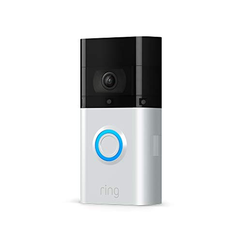 Ring Video Doorbell 3 Plus von Amazon | HD-Video (1080p), verbesserte Bewegungserfassung, 4-Sekunden-Vorschau | Mit 30-tägigem Testzeitraum für Ring Protect