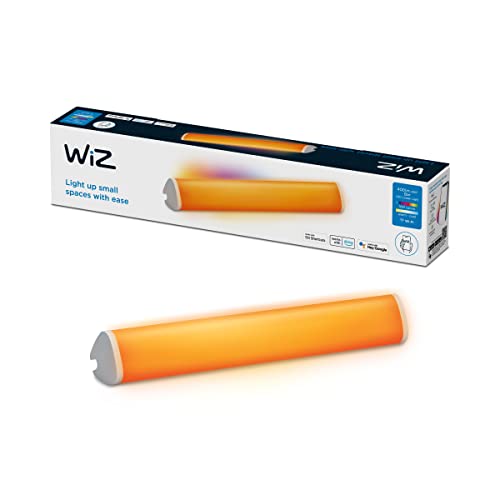 WiZ Light Bar Tischleuchte Tunable White and Color, dimmbar, 16 Mio. Farben, smarte Steuerung per App/Stimme über WLAN, Einzelpack