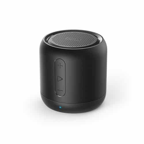 Anker SoundCore Mini Bluetooth Lautsprecher, Super Mobile Musikbox mit 15 Stunden Spielzeit, Starkem Sound und 20 Meter Bluetooth Reichweite, FM Radio und Starkem Bass für erstklassigen Klang