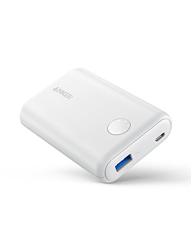 Anker PowerCore II 10000mAh externer Akku mit PowerIQ 2.0 Powerbank, extra kompakt für iPhone XS Max/XR/XS/X / 8 / 8Plus / 7 / 6s / 6Plus, Samsung Galaxy und weitere Geräte (Weiß)