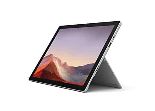 Microsoft Surface Pro 7, 12,3 Zoll 2-in-1 Tablet (Intel Core i3, 4GB RAM, 128GB SSD, Win 10 Home) Platin Grau