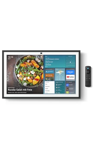 Amazon Echo Show 21 (neueste generation) | Beeindruckendes 21-Zoll-Smart-Display mit integriertem Fire TV, kraftvollem Klang, immersivem HD-Streaming und Alexa