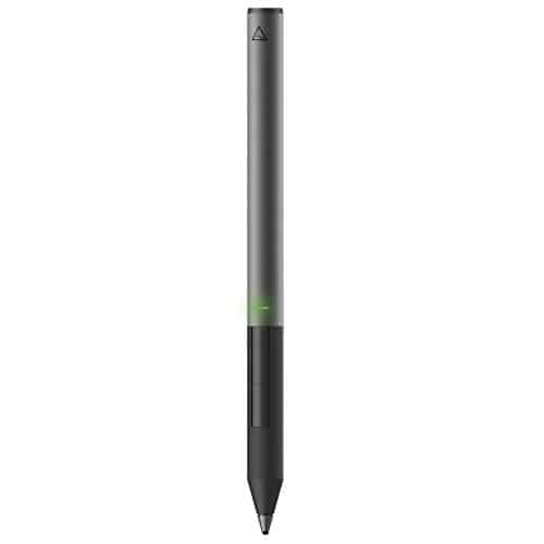 Adonit Pixel - Aktiver, druckempfindlicher Stylus aus Aluminium mit Bluetooth und Shortcut-Tasten für alle neuen iOS Geräte wie z.B. Apple iPad mini 4 / Air 2 / iPad (2017 & 2018) - ADPBL