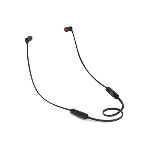 JBL Tune 110 BT In-Ear Bluetooth-Kopfhörer - Schwarz – Kabellose Ohrhörer mit integriertem Mikrofon – Musik Streaming bis zu 6 Stunden mit nur einer Akku-Ladung