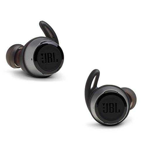 JBL Reflect Flow In-Ear Bluetooth-Kopfhörer in Schwarz – Kabellose Ohrhörer mit Talk Thru-Technologie & Mikrofon – Wasserdichte Sport-Kopfhörer Klasse IPX7 – Inkl. Ladecase