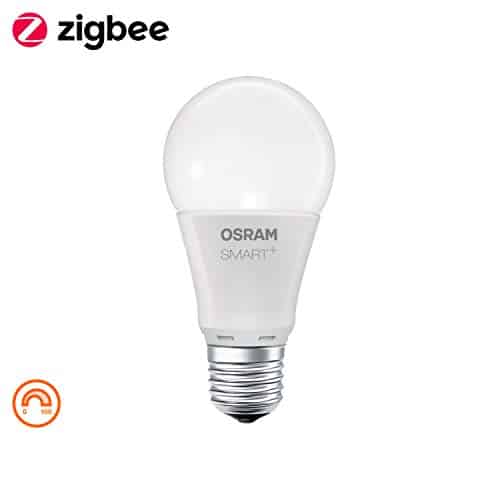 OSRAM Smart+ LED, ZigBee Lampe mit E27 Sockel, warmweiß, dimmbar, Direkt kompatibel mit Echo Plus und Echo Show (2. Gen.), Kompatibel mit Philips Hue Bridge