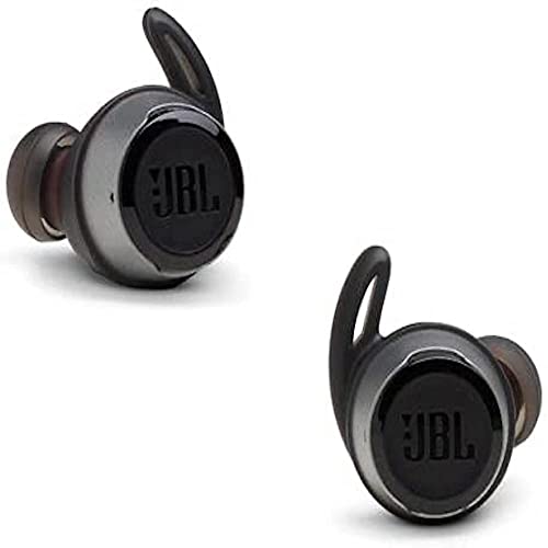 JBL Reflect Flow In-Ear Bluetooth-Kopfhörer - Schwarz – Kabellose Ohrhörer mit Talk Thru-Technologie und Mikrofon – Wasserdichte Sport-Kopfhörer Klasse IPX7 – Inkl. Ladecase