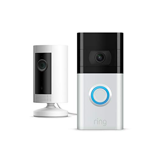 Die neue Ring Video Doorbell 3 (+ Ring Indoor Cam) | HD-Video, fortschrittliche Bewegungserfassung und einfache Installation