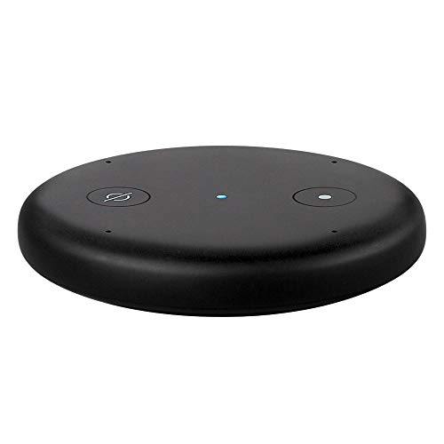 Echo Input (Schwarz) – Bringen Sie Alexa auf Ihren Lautsprecher – Externer Lautsprecher mit 3,5-mm-Audioeingang oder Bluetooth erforderlich