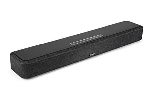 Denon Home Sound Bar 550 compact home theater soundbar with Dolby Atmos, DTS: X, WLAN, Bluetooth, AirPlay 2, HEOS Built-in, HDMI eARC, 4K Ultra-HD, Dolby Vision, HDR10