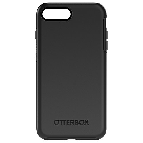 OtterBox für Apple iPhone 7 Plus / iPhone 8 Plus, Schlanke, sturzgeschützte, transparente Schutzhülle, Symmetry Clear Serie, Schwarz