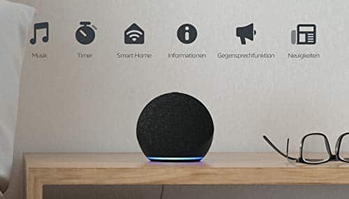 Der neue Echo Dot (4. Generation) | Smarter Lautsprecher mit Alexa | Anthrazit