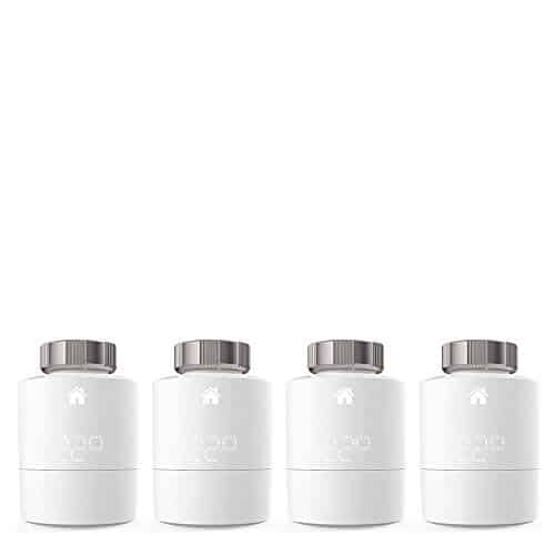 Tado Smartes Heizkörper-Thermostat (Quattro Pack, Zusatzprodukte für Einzelraumsteuerung, intelligente Heizungssteuerung)