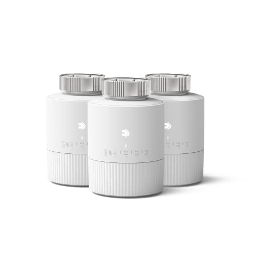 tado° BASIC smartes Heizkörperthermostat 3er-Pack – Wifi Zusatzprodukt als Thermostat für Heizung und digitale Einzelraumsteuerung per App – einfache Installation – Heizkosten sparen