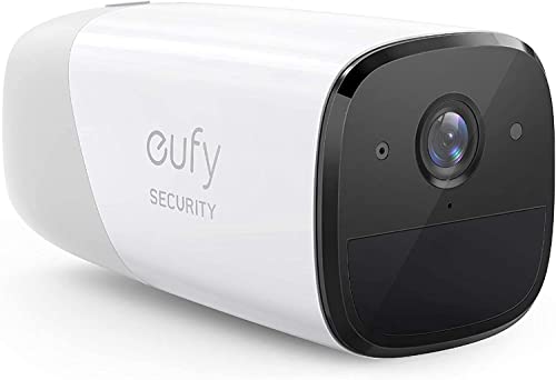 eufy security eufyCam 2, zusätzliche kabellose Sicherheitskamera, für HomeBase 2, 365 Tage Akkulaufzeit, HD Übertragung mit 1080p, ohne monatliche Gebühren
