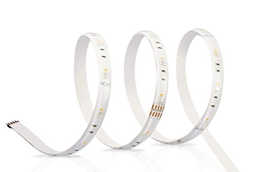 OSRAM SMART+ LED Streifen, Bluetooth RGB LED Strip, dimmbar, warmweiß, tageslicht (2000K - 6500K), Länge 180cm