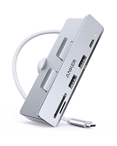Anker 535 USB C Hub (5-in-1, für iMac), 2 USB-A 10 Gbit/s Datenanschlüsse, USB-C 10 Gbit/s Port, SD & Micro SD Speicherkartensteckplatz