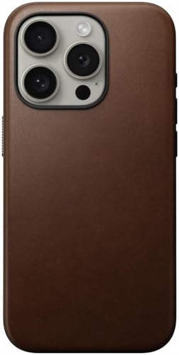 Nomad Leather Case iPhone 15ProMax Brow