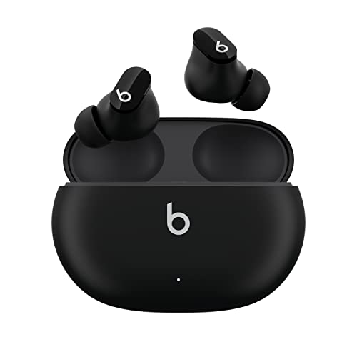 Beats Studio Buds – Komplett kabellose Bluetooth In-Ear Kopfhörer mit Noise-Cancelling – schweißbeständige, kompatibel mit Apple und Android, Bluetooth der Klasse 1, integriertes Mikrofon – Schwarz