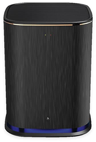 Hama Wireless Subwoofer Multiroom (kabellose Verbindung via UNDOK-App, Aktivsubwoofer zur Erweiterung von Soundsystemen und Radios) schwarz