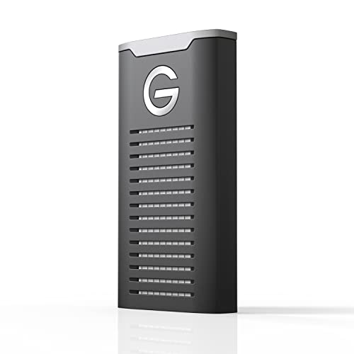 SanDisk PROFESSIONAL 2TB, G-DRIVE SSD externe Festplatte (1050 MB/s Lesen, 1000 MB/s Schreiben, IP67-Gehäuse, USB-C, USB 3.2 Gen 2)