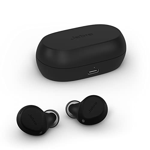 Jabra Elite 7 Active In Ear Bluetooth Earbuds - True Wireless Sport Kopfhörer mit ShakeGrip für sicheren Halt und anpassbarer, aktiver Geräuscheunterdrückung - Schwarz