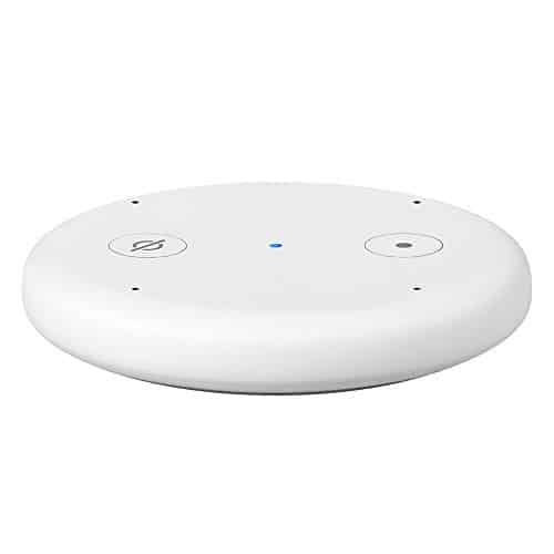 Echo Input (Schwarz) – Bringen Sie Alexa auf Ihren Lautsprecher – Externer Lautsprecher mit 3,5-mm-Audioeingang oder Bluetooth erforderlich