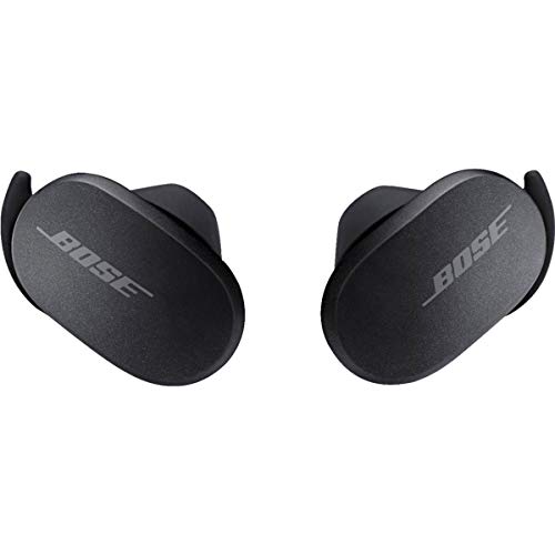 Bose QuietComfort® Earbuds Noise Cancelling-Kopfhörer — Vollständig kabellose Bluetooth-Ohrhörer mit Sprachsteuerung, Hochleistungs-Geräuschunterdrückung und Ladecase, schwarz