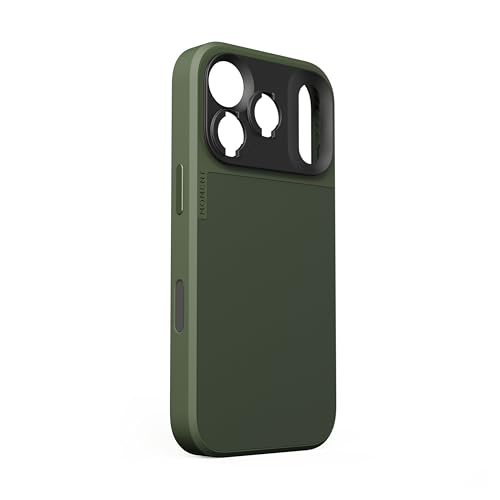 MOMENT Camera Case for iPhone 17 Pro | MagSafe | Kompatibel mit QuickLock Filters, T-Series Lenses und Drop-In Mount separat erhältlich | Olive