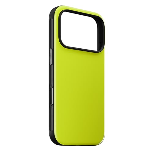NOMAD Modern Case für iPhone 17 Pro | Hülle aus Polycarbonat mit TPE-Bumper | mit Satin PET-Beschichtung | MagSafe-kompatibel | Volt