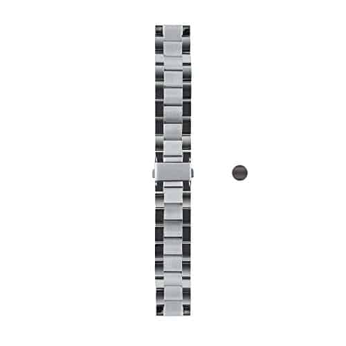 WITHINGS - Oyster Metallarmband Silber für Scanwatch, Steel HR, Steel HR Sport, Move ECG, Move und Steel