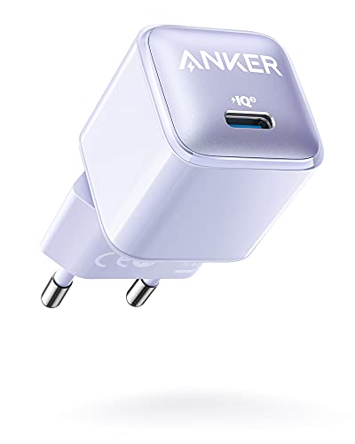 Anker 511 Ladegerät (Anker Nano Pro) 20W PIQ 3.0 Ladegerät, USB-C Netzteil, kompatibel mit iPhone 13/13 Mini/13 Pro/13 Pro Max/12, iPad/iPad Mini, Pixel, Polarlicht (Kabel Nicht inklusive)