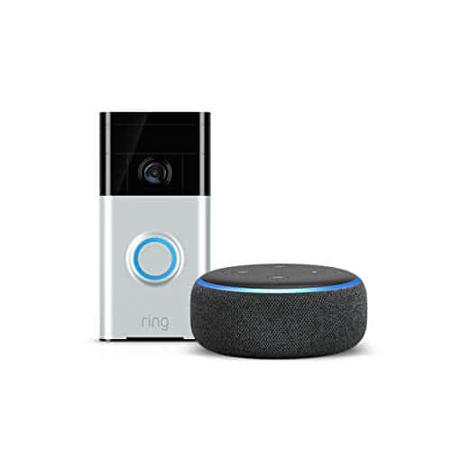 Ring Video Doorbell plus Echo Dot Anthrazit 3rd Gen (keine zusätzlichen kosten)