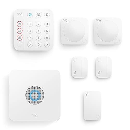 Ring Alarm-Set - M | Alarmanlage für Haus & Wohnung mit WLAN und Sensoren | Alarm-Benachrichtigungen direkt auf dein Smartphone | haustierfreundlich | Funktioniert mit Alexa