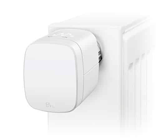 Eve Thermo (Vorgängermodell) - Smartes Heizkörperthermostat mit LED-Display, automatische Temperatursteuerung, integriertes Touch-Bedienfeld, Bluetooth (Apple HomeKit)