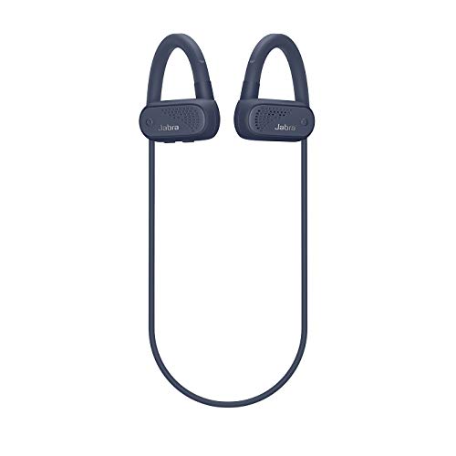 Jabra Elite Active 45e – Wassergeschützte Bluetooth Sport Kopfhörer zum kabellosen Telefonieren und Musik hören – Marineblau