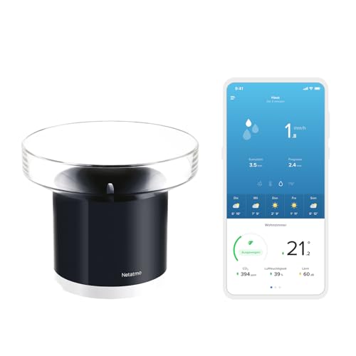 Netatmo Regenmesser Funk Wetterstation, NRG01-WW