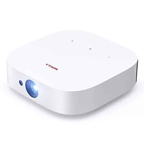 Anker Nebula Solar Portable 1080p Projektor, Beamer mit Dolby Digital Plus, 2X 3W Lautsprecher, Android TV, integrierte Halterung, Autofokus, 3 Stunden Akkuleistung, Trapezkorrektur, Digitaler Zoom