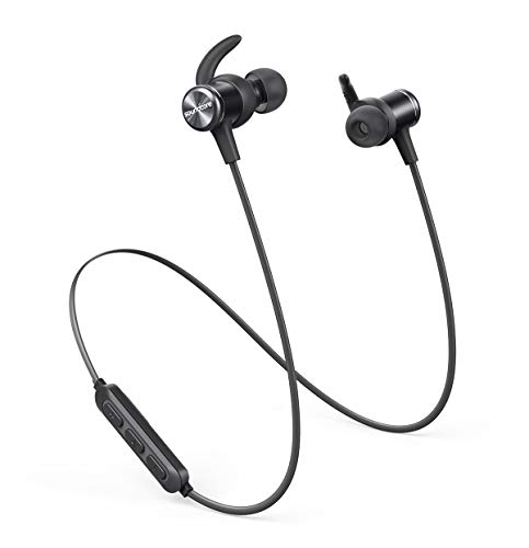 Soundcore Spirit Bluetooth Kopfhörer, In Ear Kabellose Kopfhörer mit 8 Stunden Akkulaufzeit, IPX7 SweatGuard Technologie, für Sport und Workout (Schwarz)
