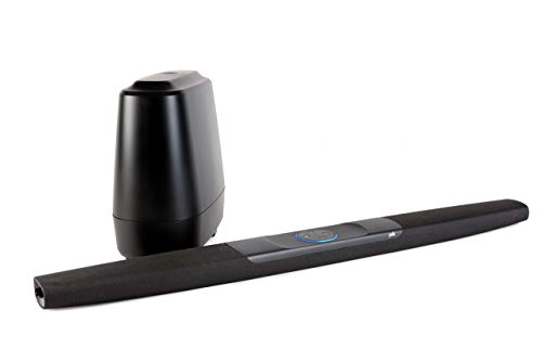 Polk Audio Command Bar Soundbar System mit Subwoofer, Amazon Alexa Sprachsteuerung, HDMI ARC, 4K, Multiroom, Dolby Surround Sound, DTS