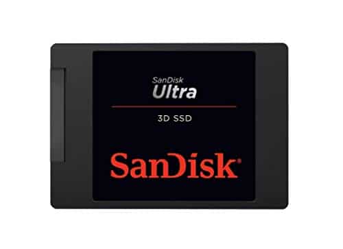 SanDisk Ultra 3D SSD 2TB (geeignet für lesen mit bis zu 560 MB/Sek., schreiben mit bis zu 530 MB/Sek.)